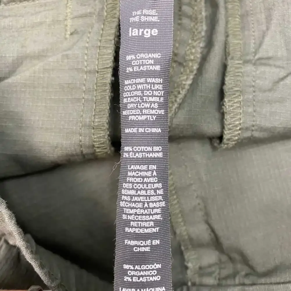 Vuori Green Cotton Blend Jogger Pants | Men’s M Regular